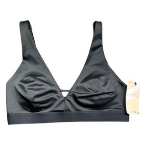 LIVELY jet black Comfort Wirefree XS Bra style 42444 NWT